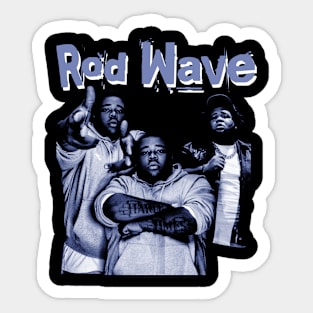 Rod wave best potrait Sticker